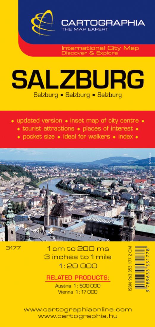 Salzburg Travel Map