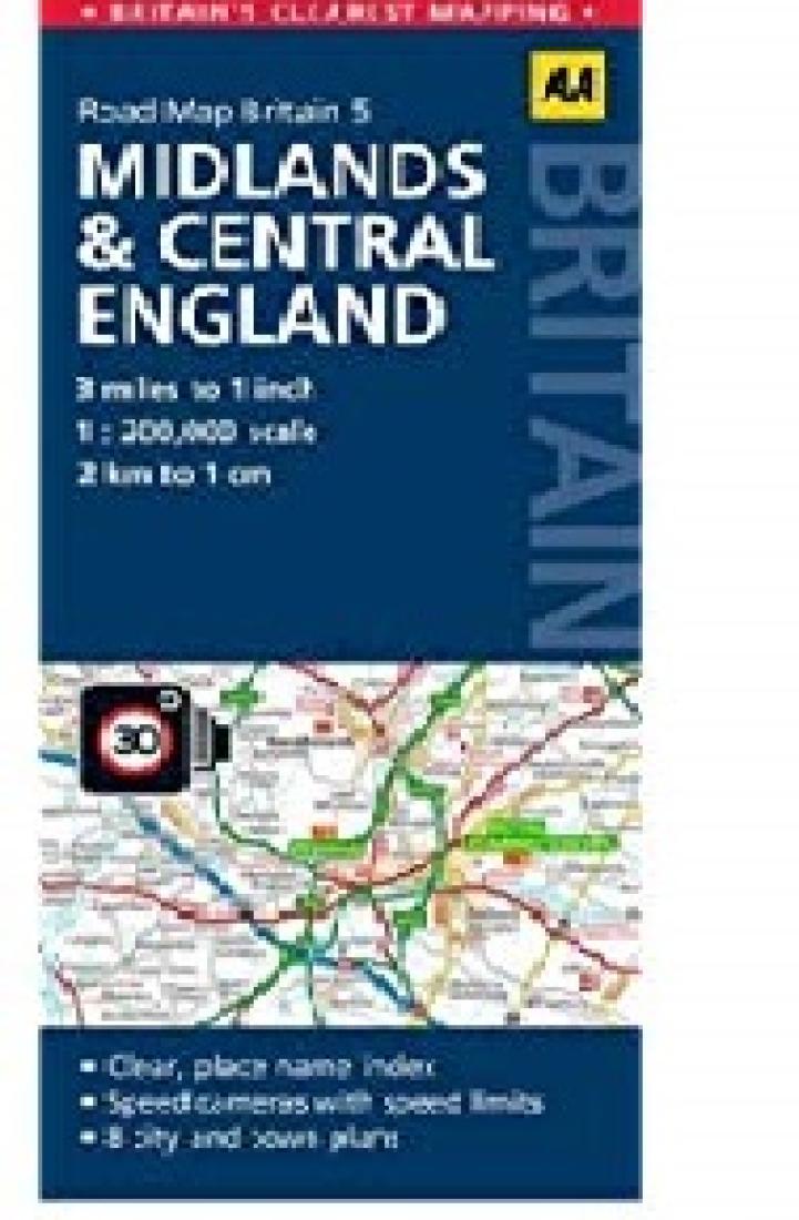 Midlands & England Central 5 Road Map