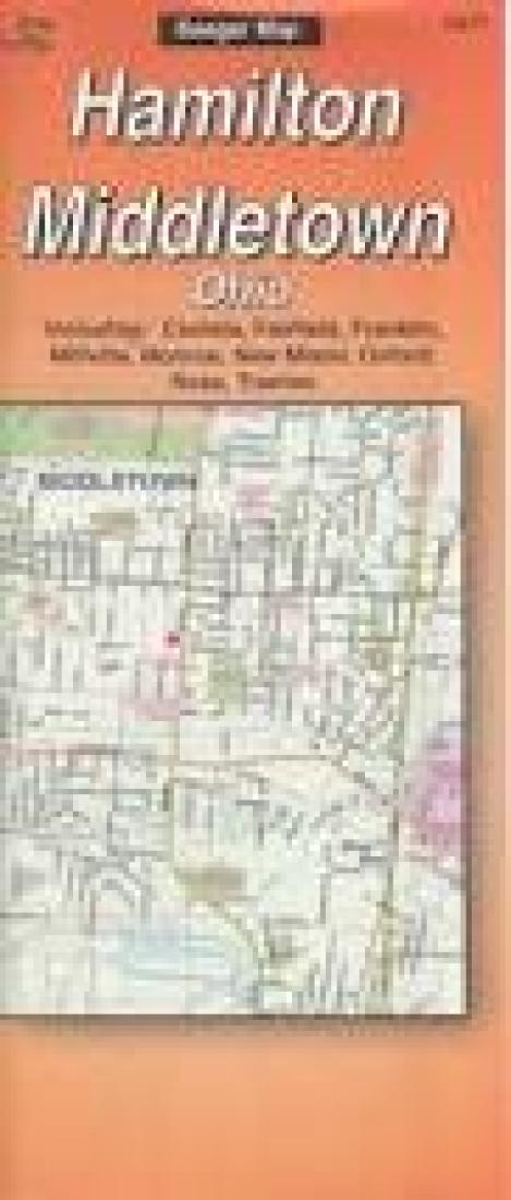 Hamilton: Middletown: Ohio Road Map