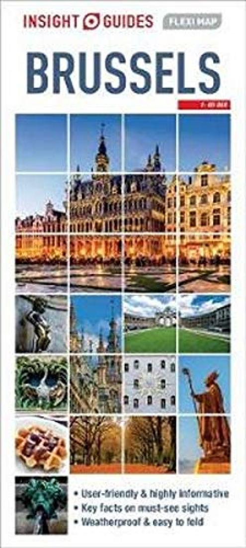 Brussels: Insight Guides Flexi Map