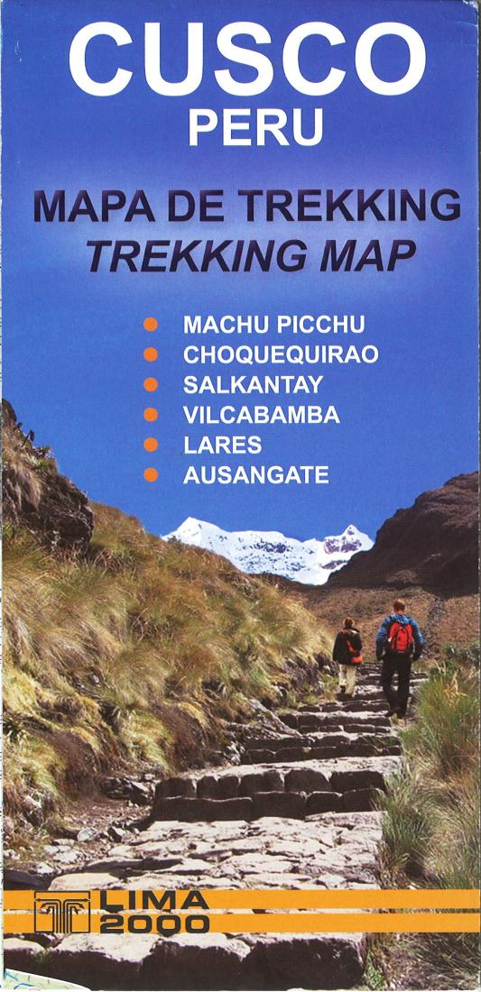 Cusco, Peru: Trekking Map