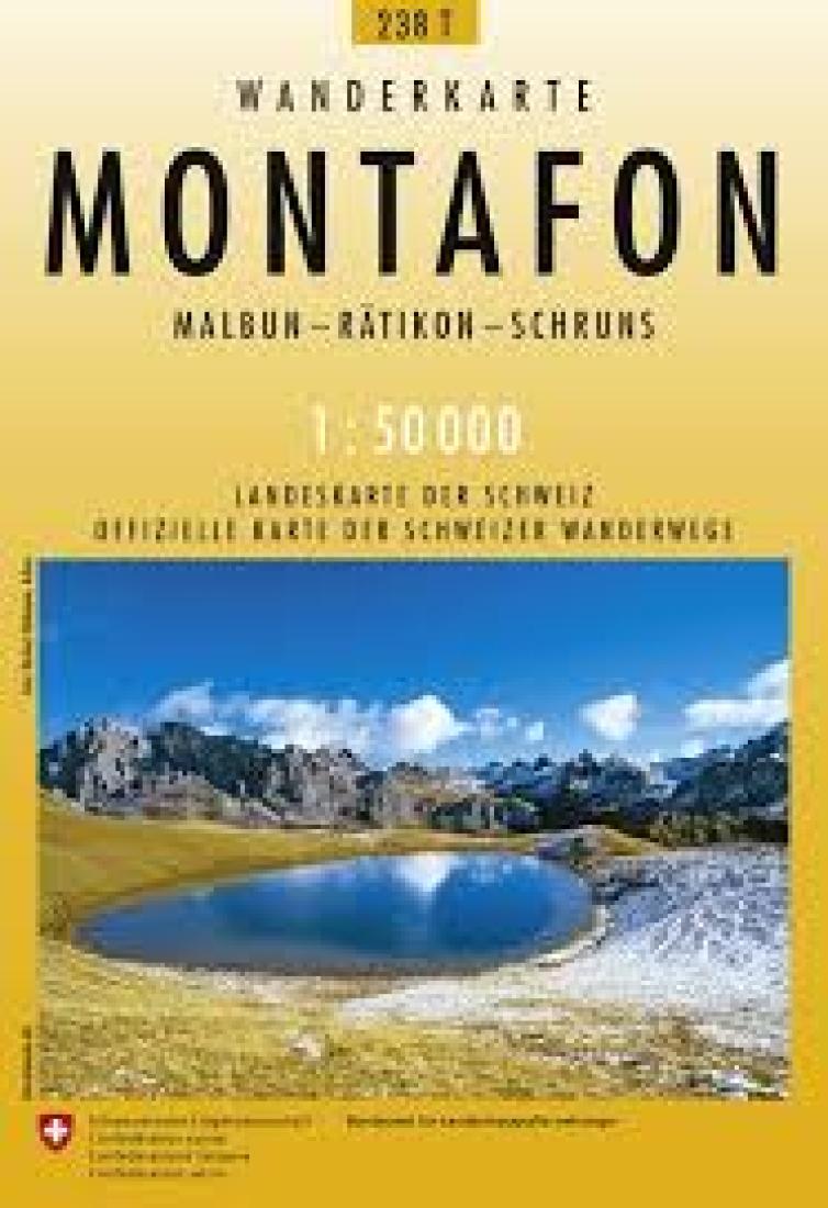 Montafon: Switzerland 1:50,000 Topographic Hiking Series #238T