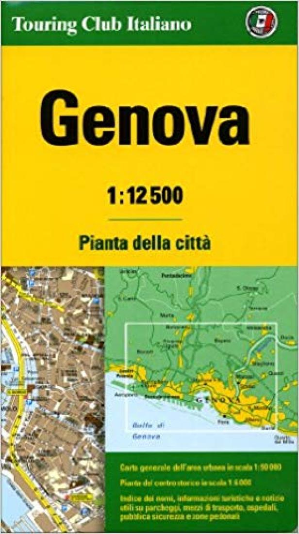 Genova: Pianta Della Città = Genoa: Map Of The City = Genua: Stadtplan = Gênes: Plan De La Ville = Génova: Mapa De La Ciudad
