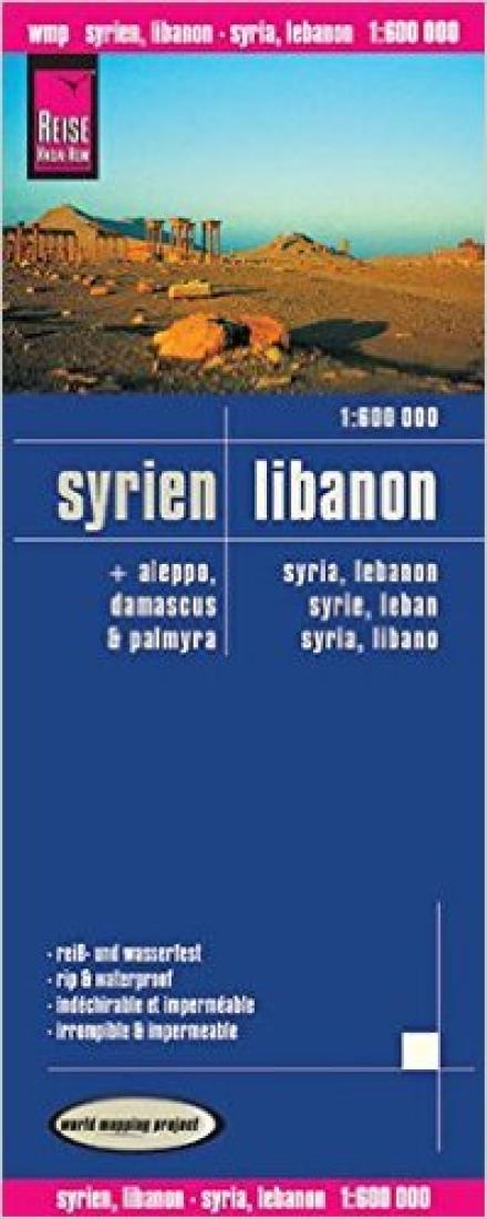 Syrien, Libanon = Syria, Lebanon = Syrie, Leban = Syria, Libano Road Map