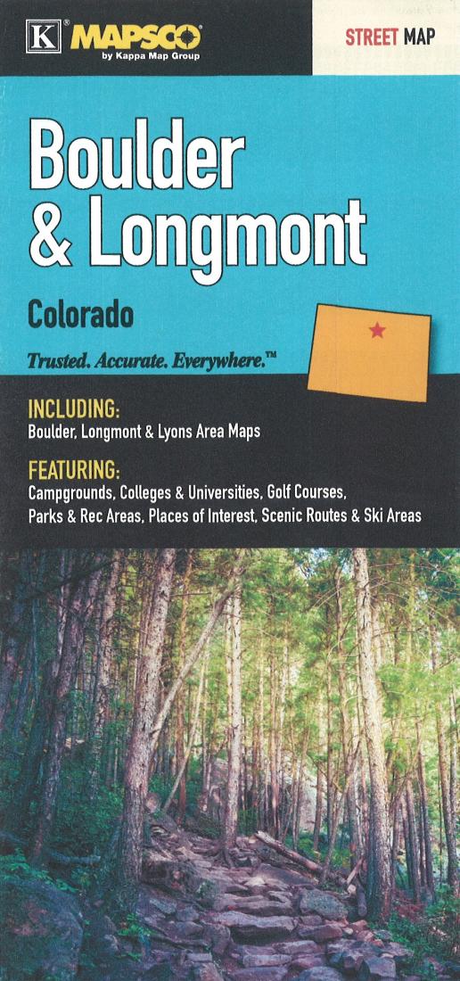 Boulder & Longmont: Colorado Road Map