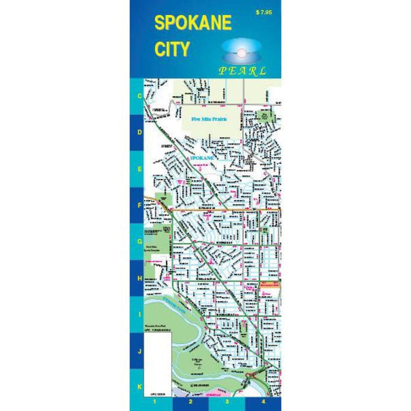 Spokane City: Pearl Road Map