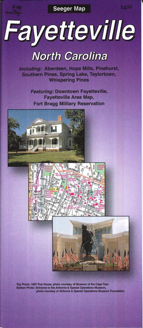 Fayetteville: NorthCarolina Road Map