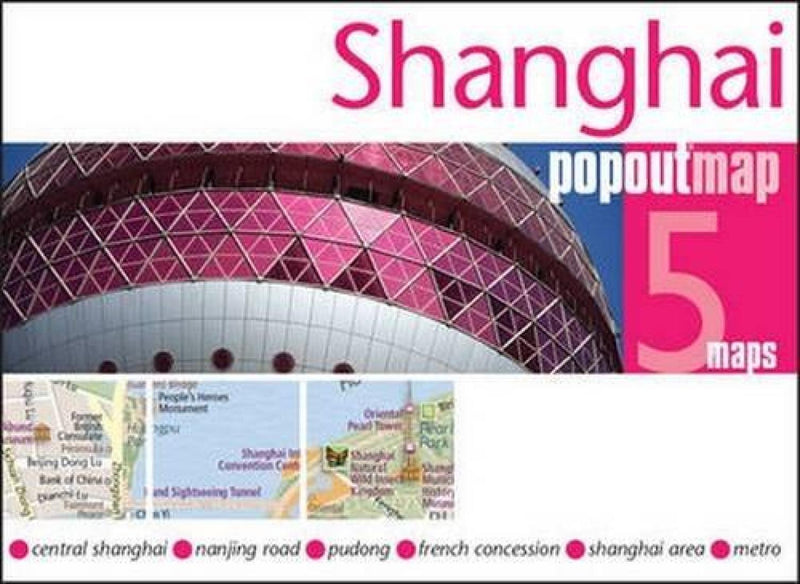 Shanghai: Popoutmap: 5 Maps