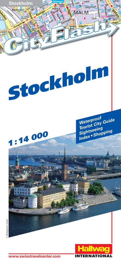 Stockholm: Cityflash Travel Map