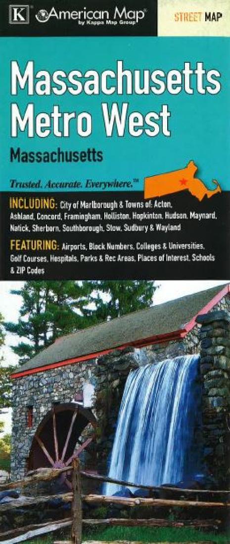 Massachusetts Metro West: Massachusetts Road Map