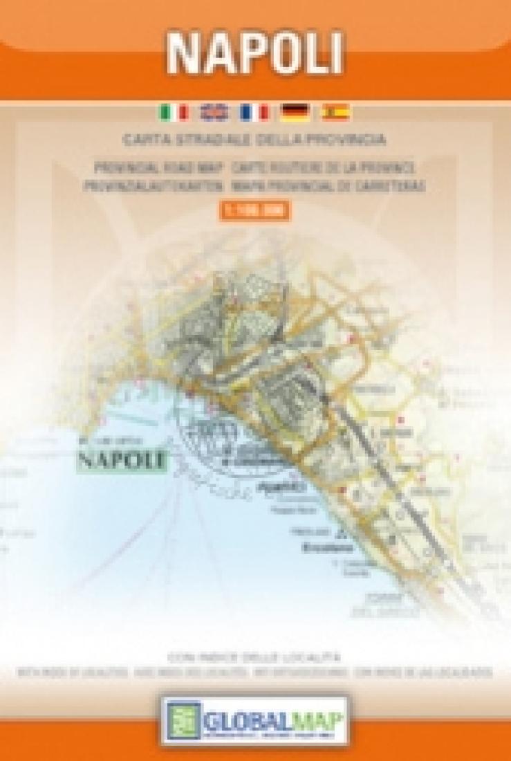 Napoli: Carta Stradale Della Provincia Road Map