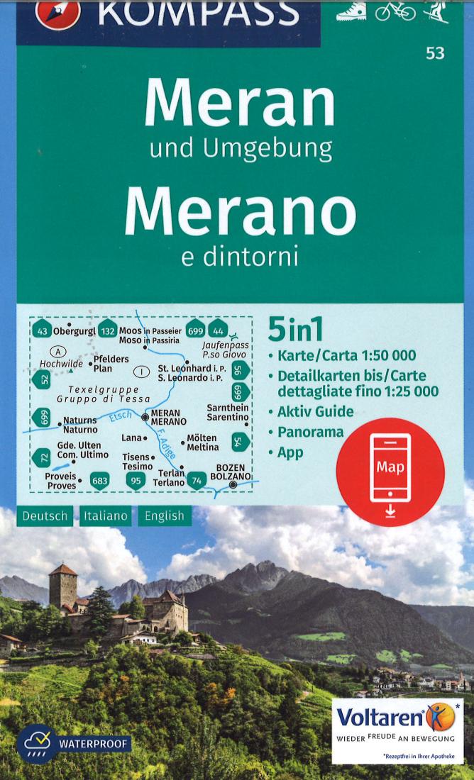 Meran Und Umgebung = Merano E Dintorni