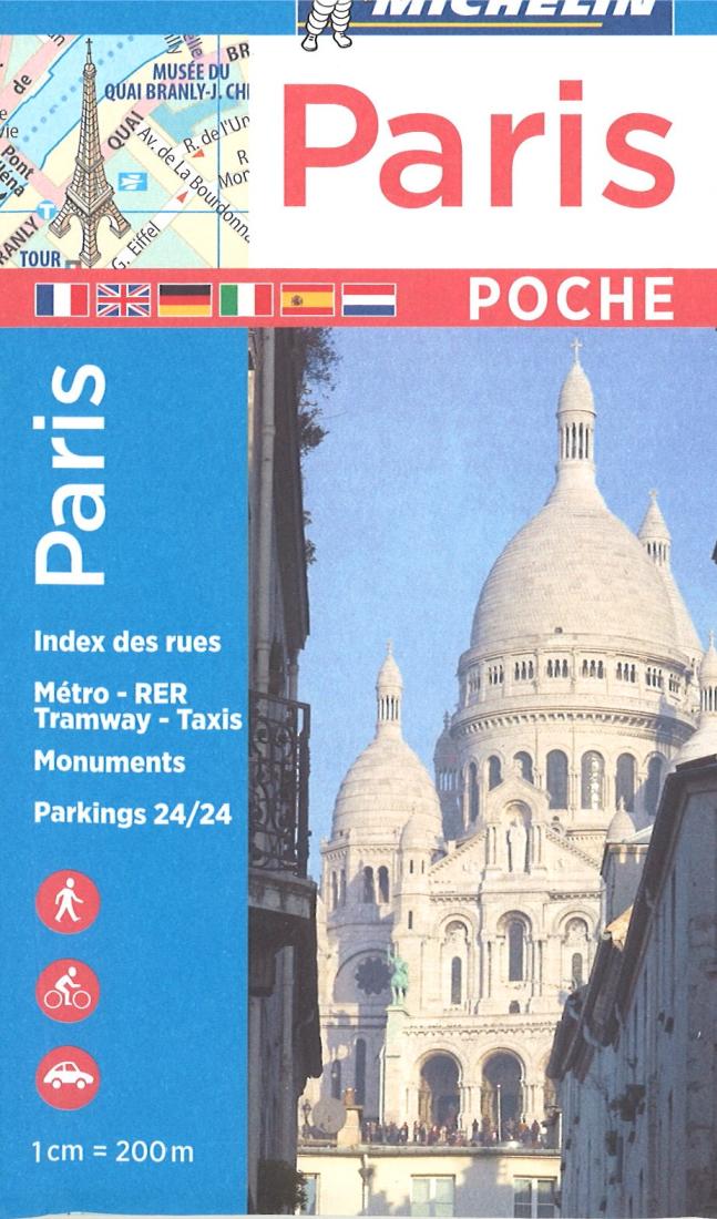 Paris Pocket (50) Road Map