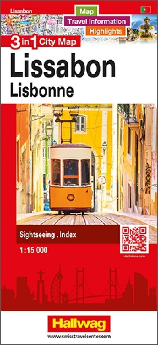 Lisbon: 3 In 1 City Map = Lisbona: 3 In 1 City Map = Lissabon: 3 In 1 City Map = Lisbonne: 3 In 1 City Map