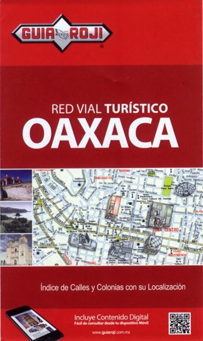 Turístico Oaxaca: Red Vial = Oaxaca Tourist Map: Road Network