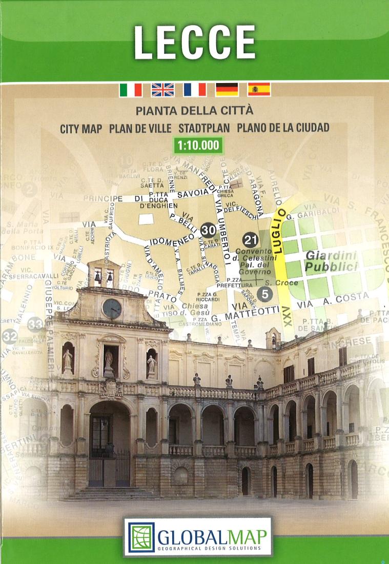 Lecce: Pianta Della Citta? Road Map