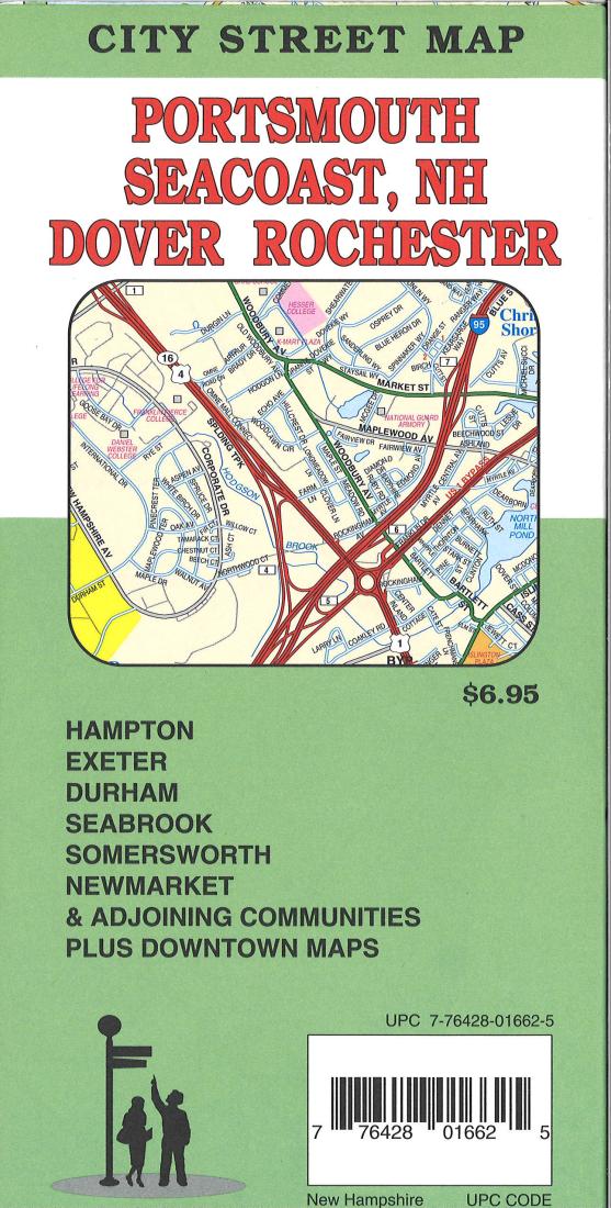 Portsmouth: Seacoast, Nh: Dover: Rochester: City Street Map = Rochester: Dover: Portsmouth: City Street Map