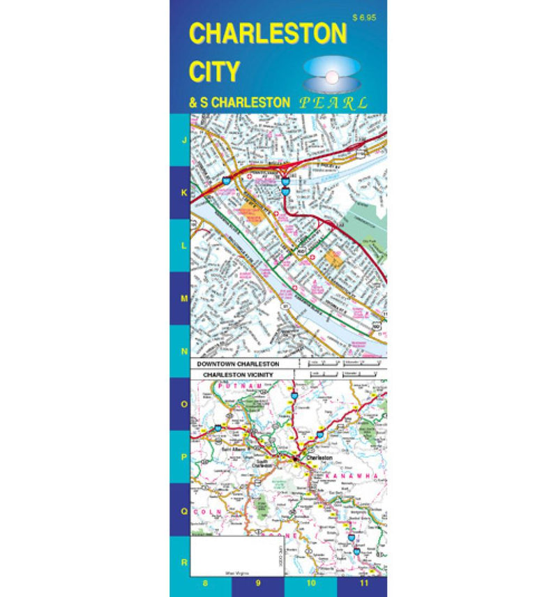 Charleston City: & S Charleston: Pearl Road Map