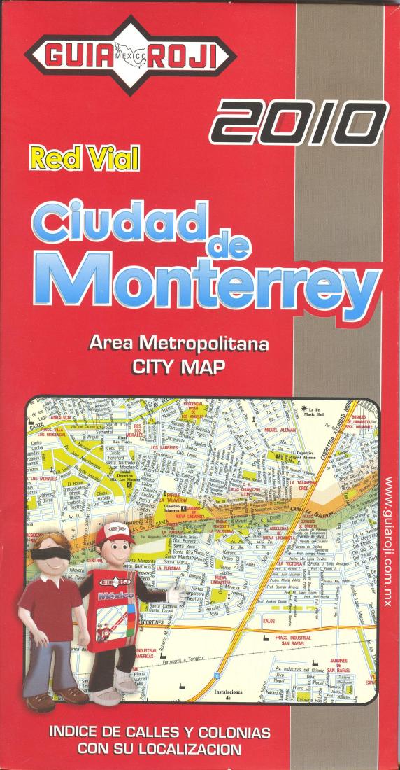 Ciudad De Monterrey Road Map