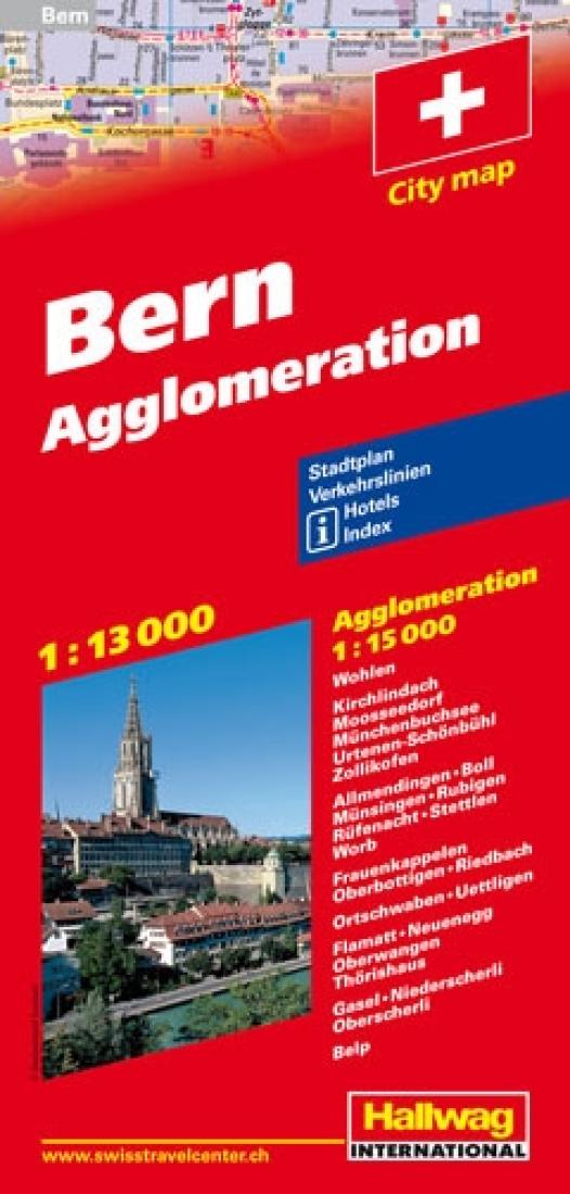 Bern: Agglomeration: City Map