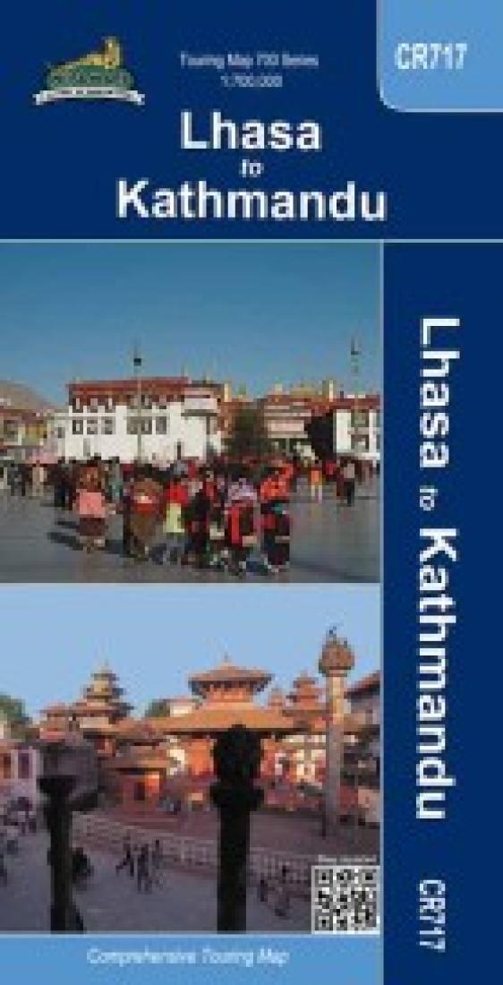 Lhasa To Kathmandu, Touring Map