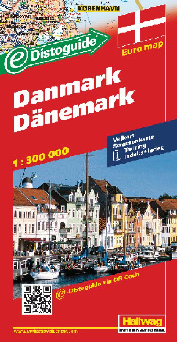 Danmark = Dänemark Travel Map