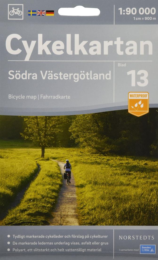 Cykelkartan Blad 13 Södra Västergötland
