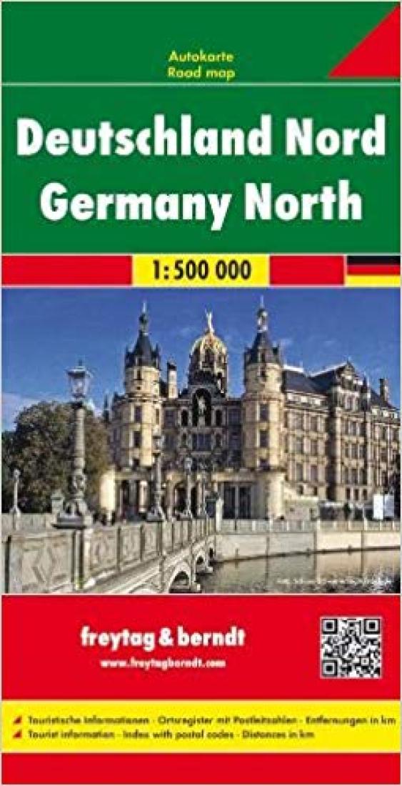 Deutschland Nord = Alemania Del Norte = Duitsland Noorden Travel Map