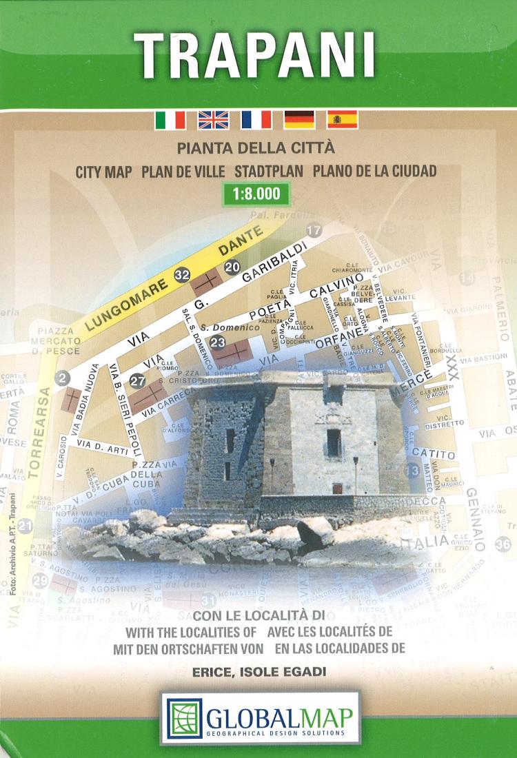 Trapani: Carta Stradale Della Provincia Road Map