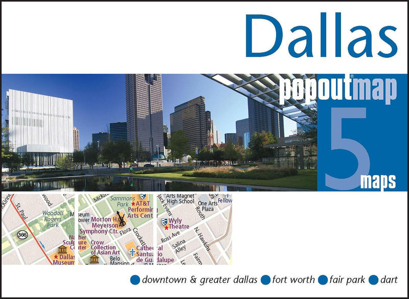 Dallas: Popoutmap: 5 Maps