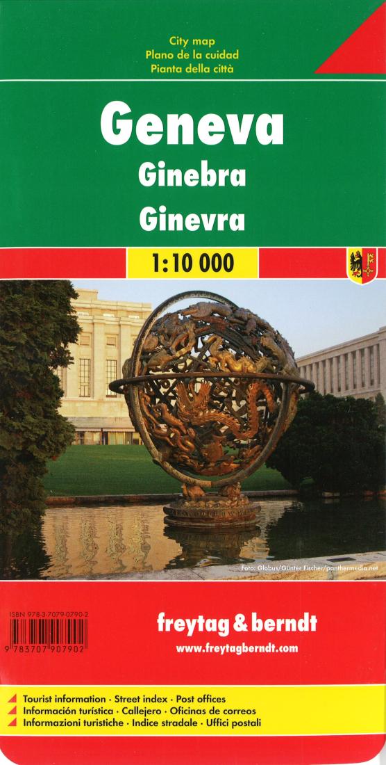 Genf = Genève Travel Map