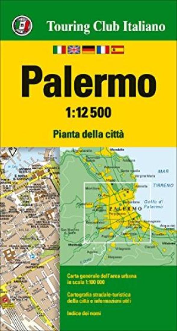 Palermo, Italy Road Map