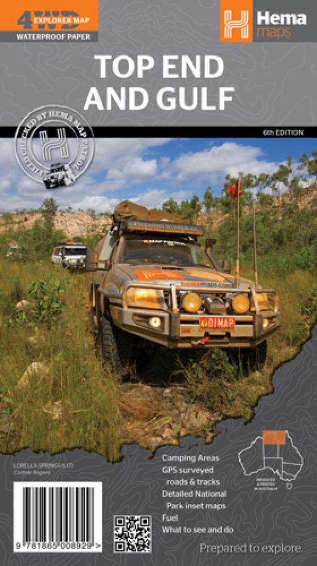Top End And Gulf: 4Wd Explorer Map