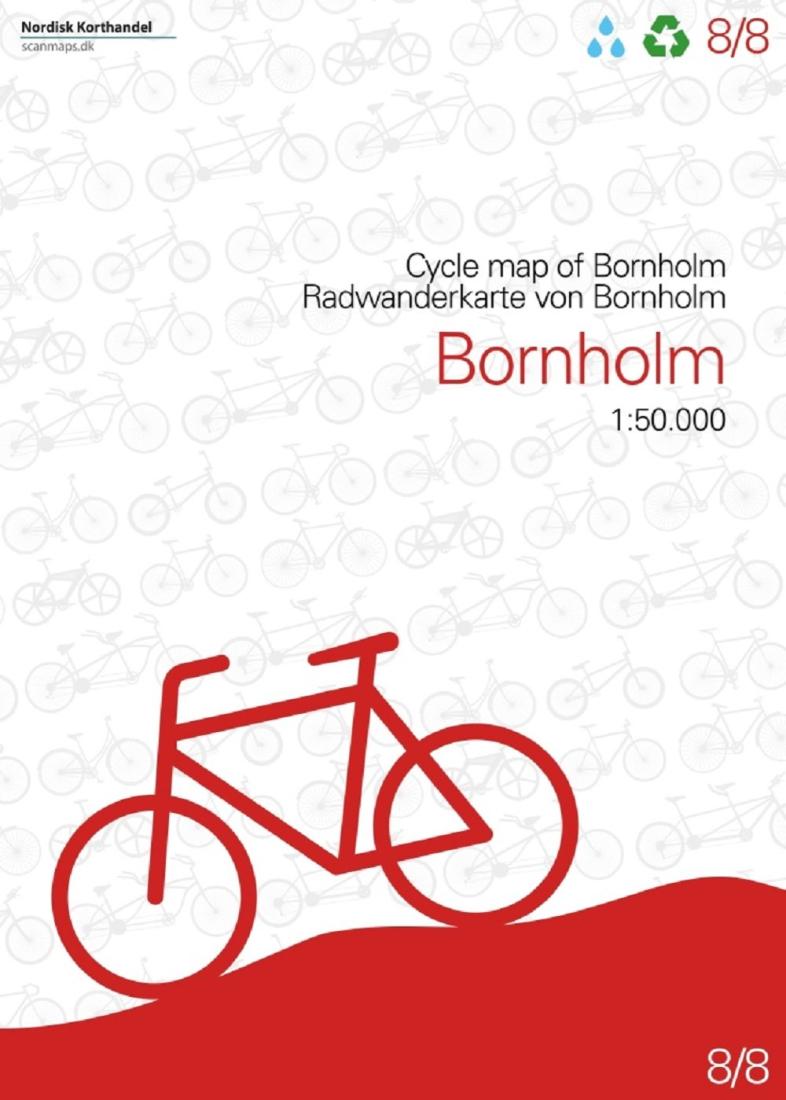 Cycle Map Of Bornholm