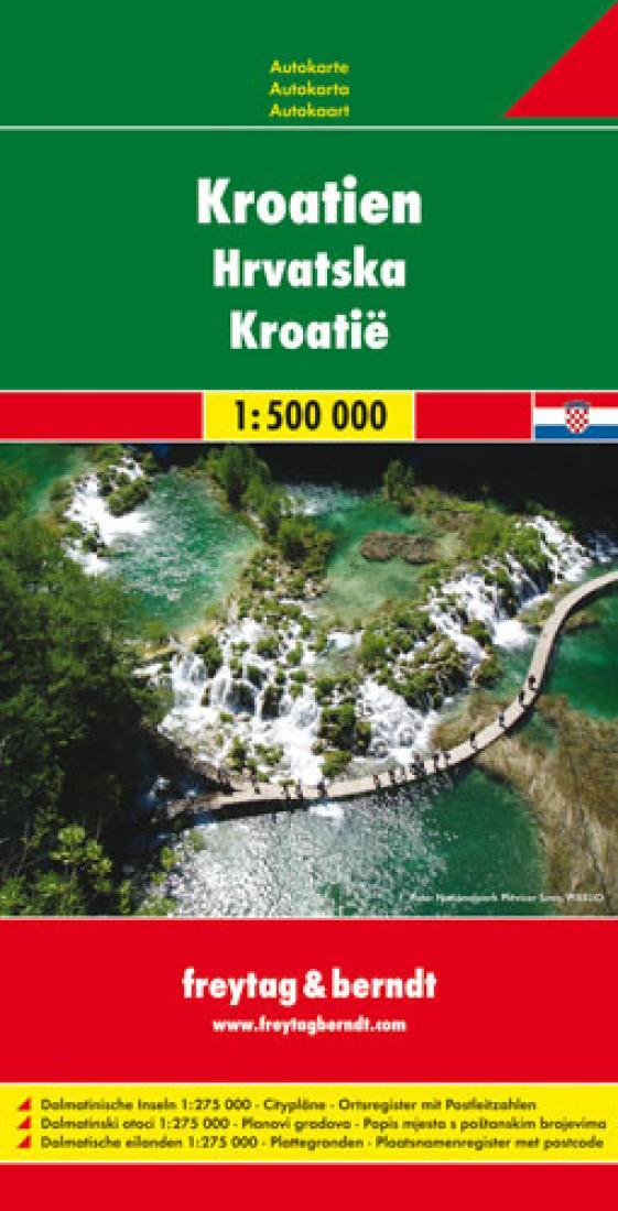 Croatia Travel Map