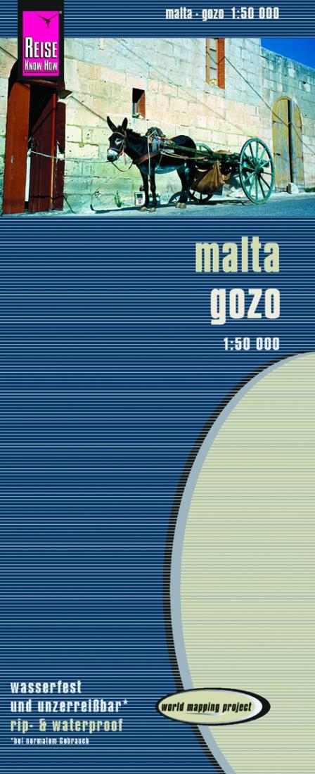 Malta: Gozo Road Map