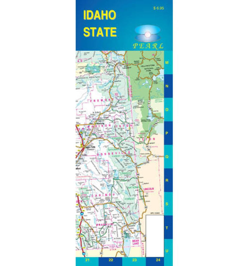 Idaho State: Pearl Road Map