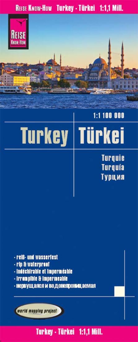 Türkei: 1:1 100 000 = Turkey: 1:1 100 000 = Turquie: 1:1 100 000 = Turqui?A: 1:1 100 000 = ??????: 1:1 100 000 Road Map