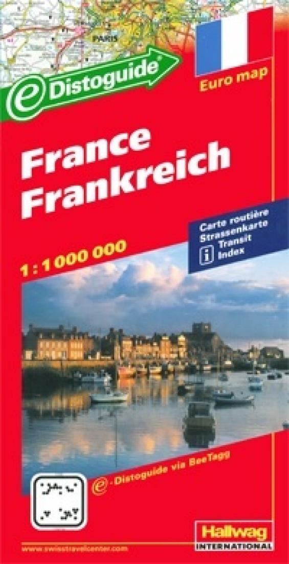 France WithDistoguide Travel Map