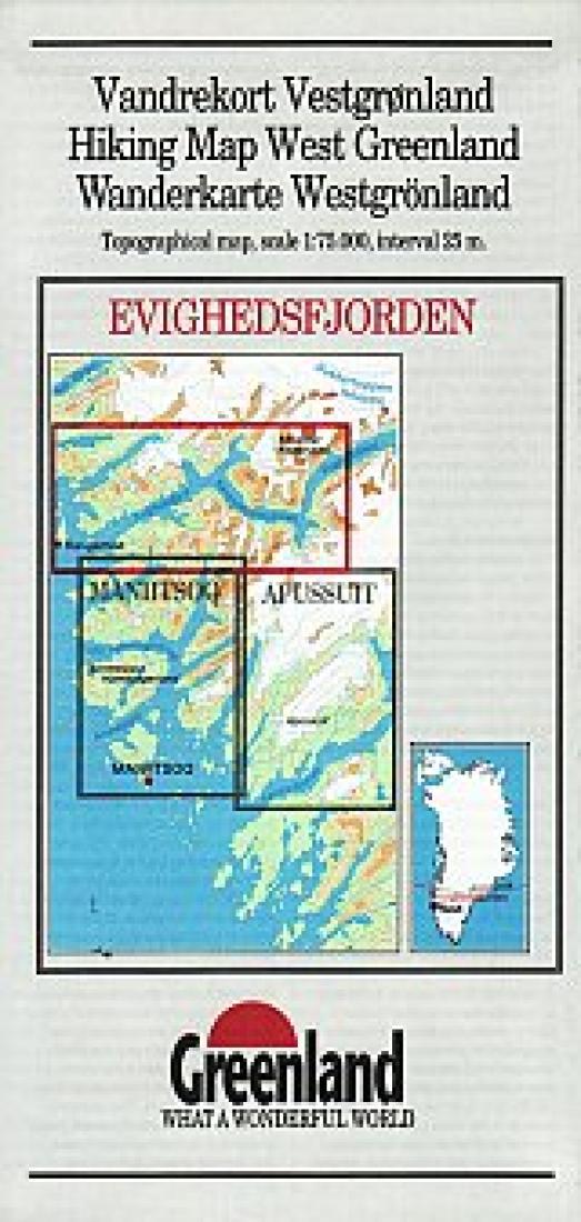 Evighedsfjorden Hiking Map