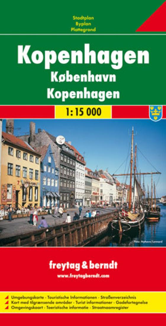 Kopenhagen = København Travel Map