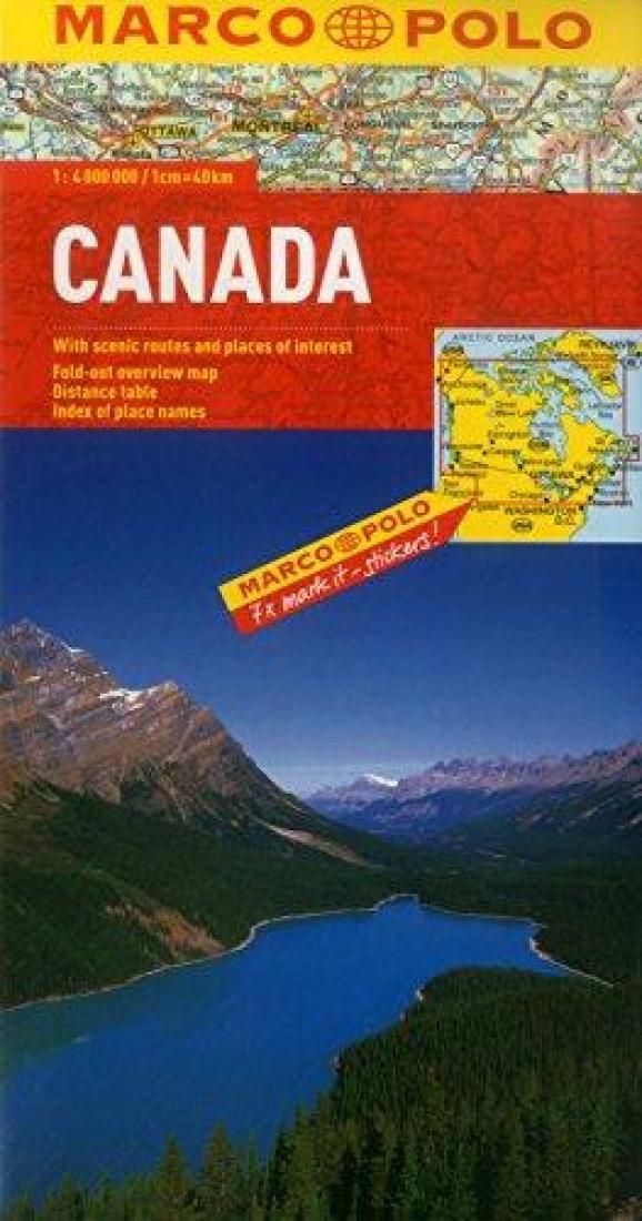Canada Travel Map