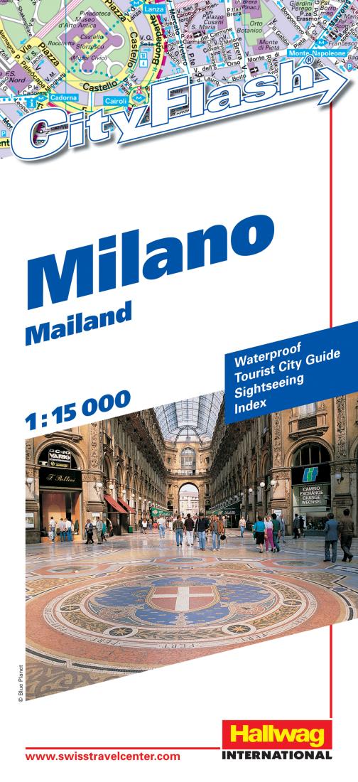 Milano: Mailand: Cityflash Travel Map