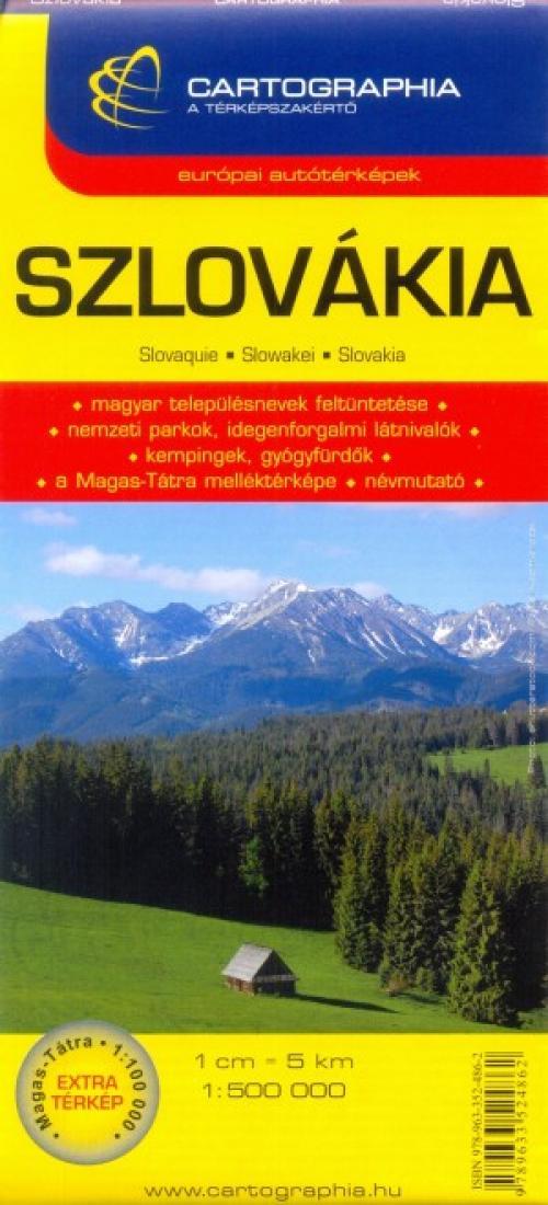 Slovakia: European Road Map: Discover & Explore: 1:500 000 = Slovacia: European Road Map: Discover & Explore: 1:500 000 = Slovaquie: European Road Map: Discover & Explore: 1:500 000 = Slovensko: European Road Map: Discover & Explore: 1:50